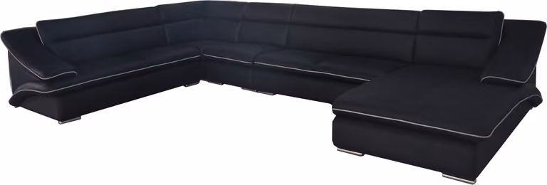 Sofa Ecksofa Design Polster Eckcouch Eckgarnitur Couch U-Form Wohnlandschaft +USB
