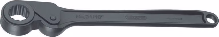 GEDORE 31 KR 12-24 Cricchetto a ruota libera 12" con anello UD profilo 24 mm, 6254850