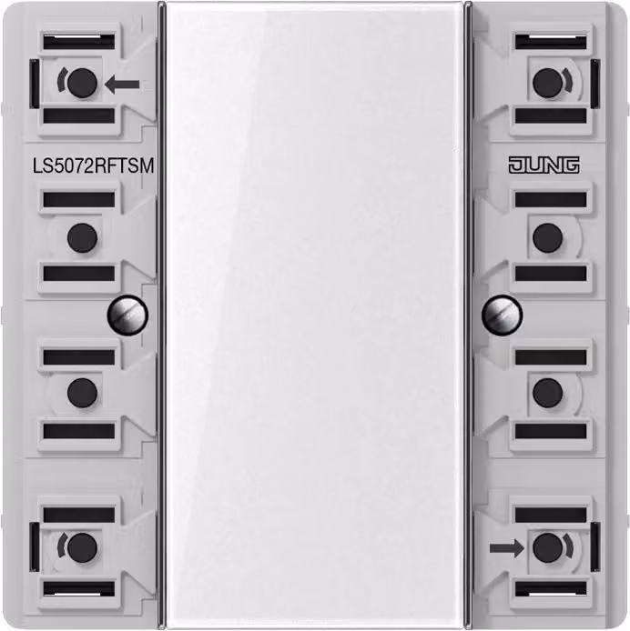 Jung LS5072RFTSM Modulo trasmettitore radio KNX RF a parete, 2 ingressi
