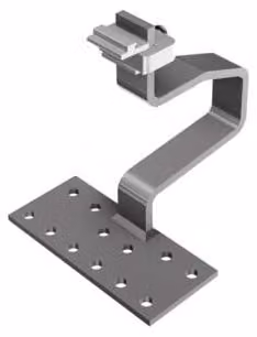 Gancio per tetto SL-A2-45 X - Fissaggio per tetto/facciata fotovoltaica 13145-02