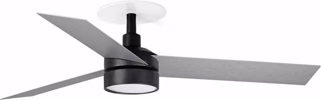 CRUISER RECESSED S LED Ventilatore da soffitto nero/alluminio 20W SWT