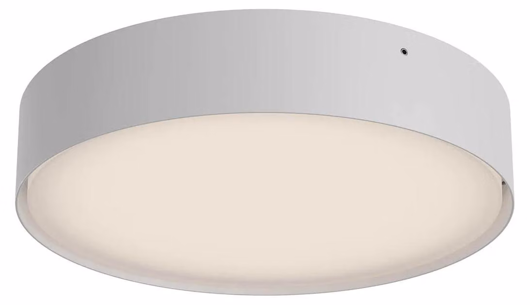 Redo Outdoor NOX PL LED, lampada da esterno a LED, forma circolare, diametro 30, altezza 6 cm, colore bianco, modello base