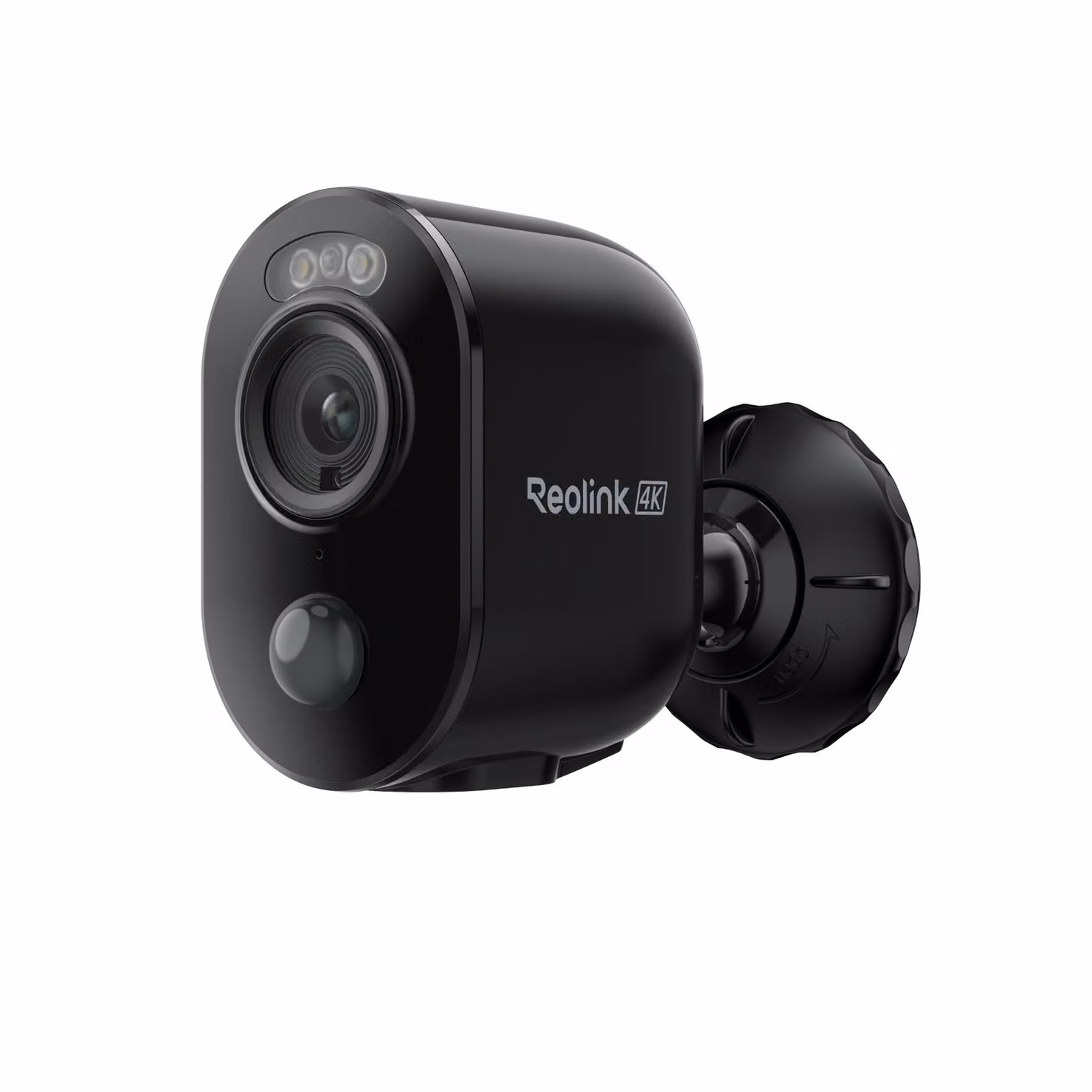 Reolink Argus 3 Ultra, telecamera di sicurezza per esterni con batteria 4K 8MP, Wi-Fi dual band 5/2,4 GHz, visione notturna a colori, rilevamento intelligente, audio bidirezionale, nero