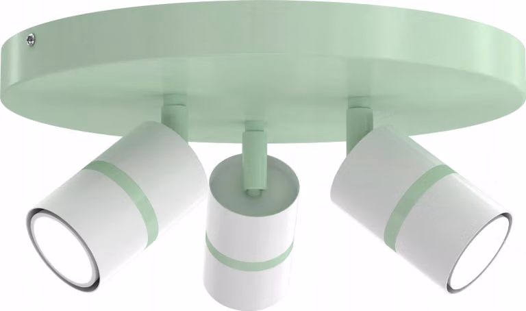 Lampadario Da Soffitto Lampadario Per Bambini Led Spot Tube Verde
