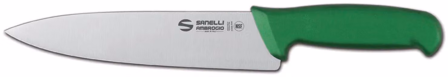 Trinciante cuoco cm 20 verde linea Supra di Sanelli Ambrogio