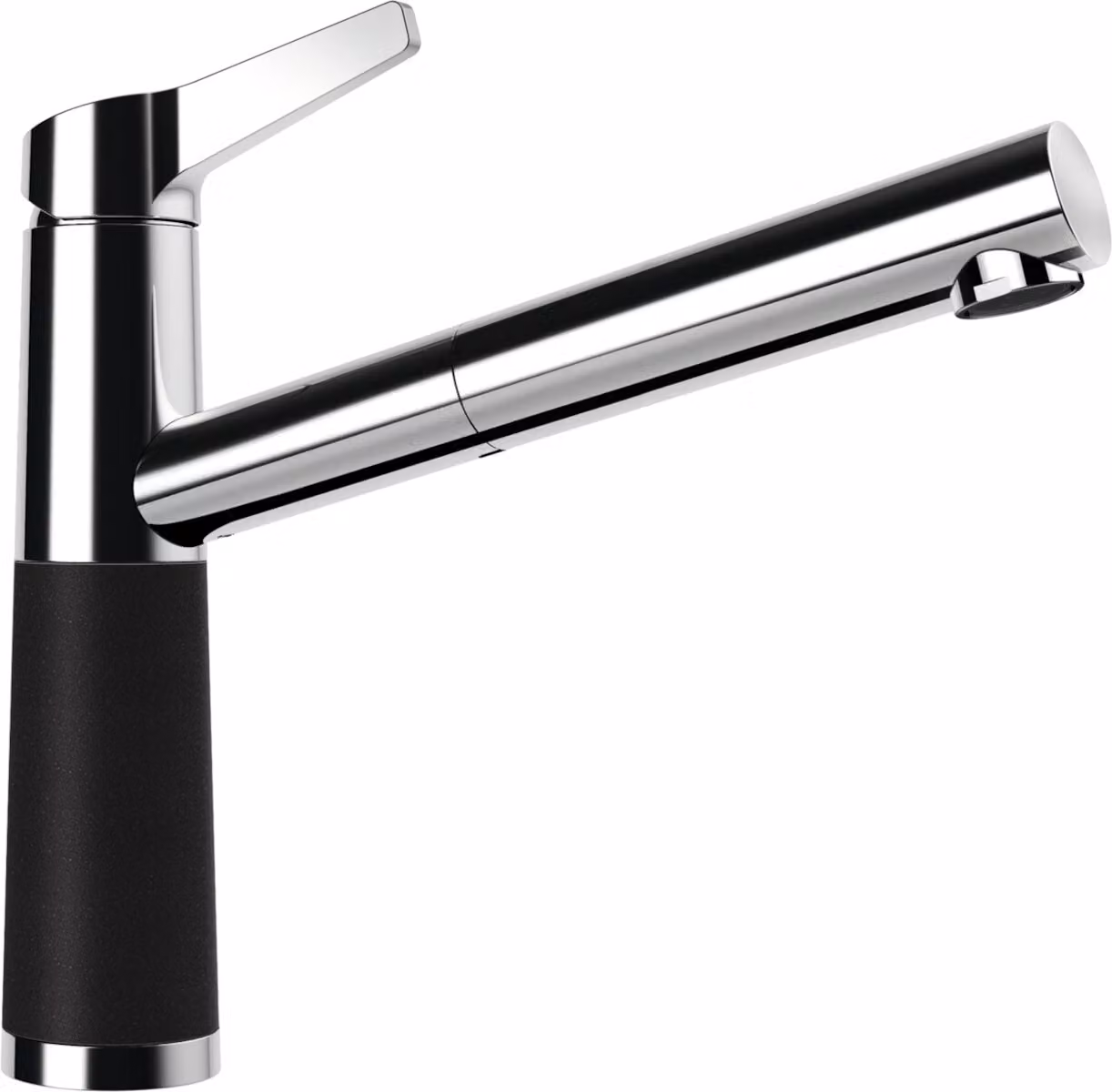 Rubinetto a bassa pressione con doccetta Schock Sc-510 nero 554123