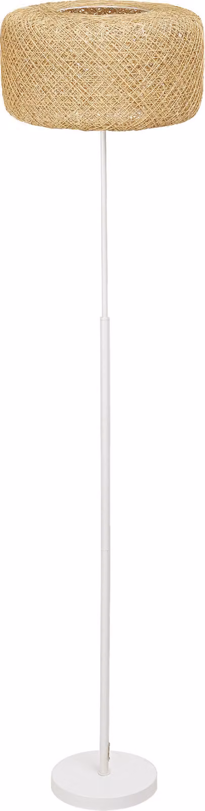 LEDVANCE DECOR lampada da terra Paper Bale, con paralume a forma di balla in carta, a 1 luce, attacco a vite E27, offre un'illuminazione moderna per la casa, lampadine non incluse.