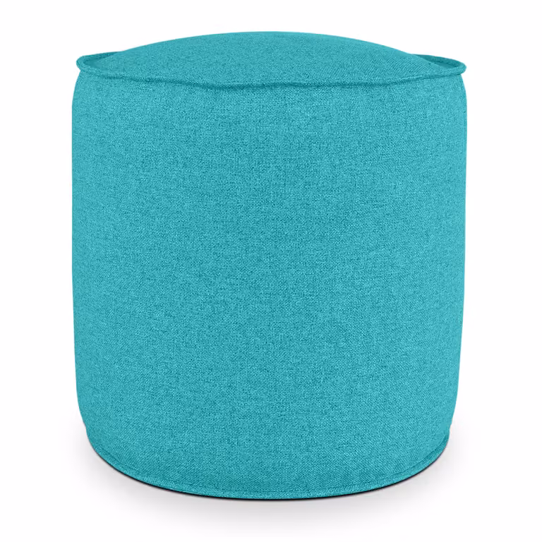 Pouf Rotondo da Interno & Esterno Piuma L Verde acqua
