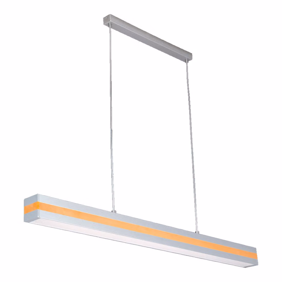 OFINNA lampada a sospensione 1xT5/28W, argento/arancio L: 1150, H: 1500, dimmerabile