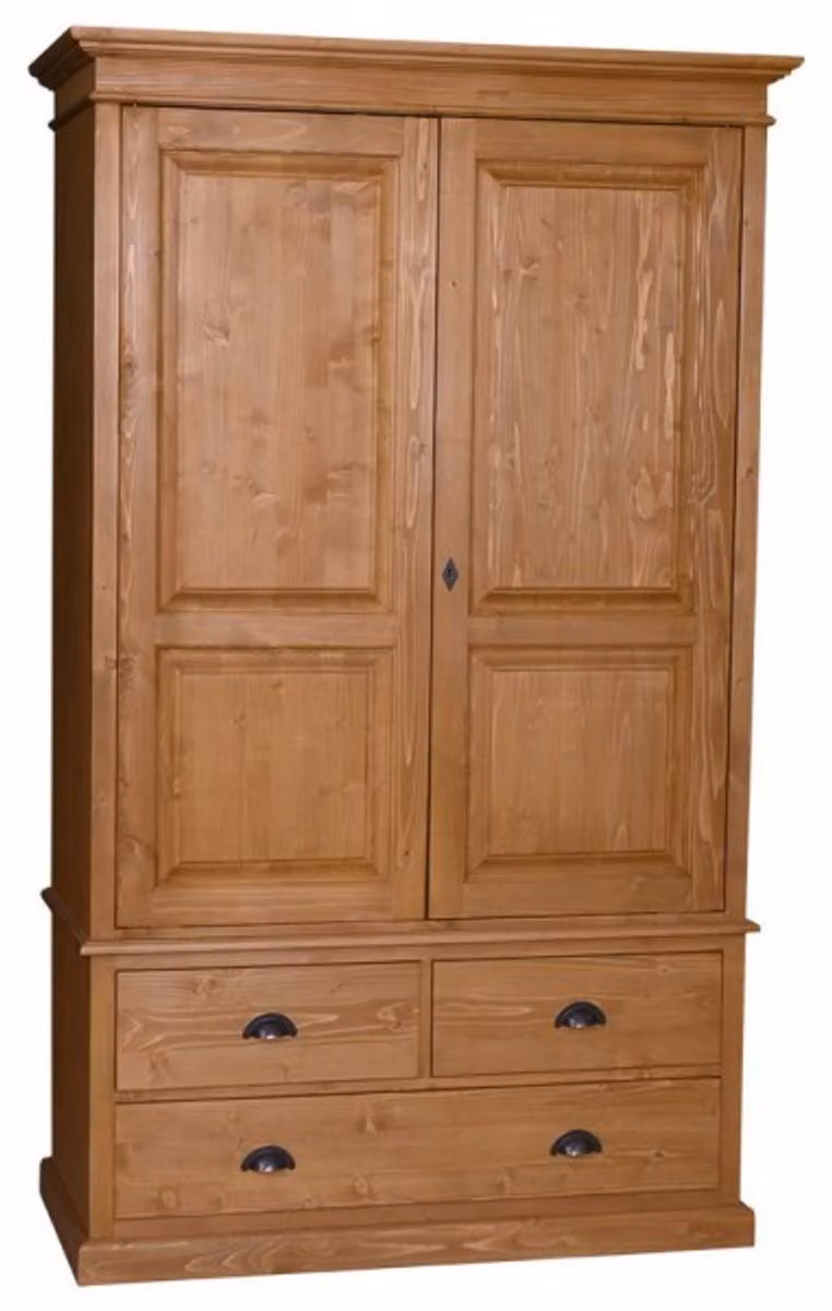Casa Padrino armadio in stile country - armadio shabby H 197 cm L 120 cm P 59 cm