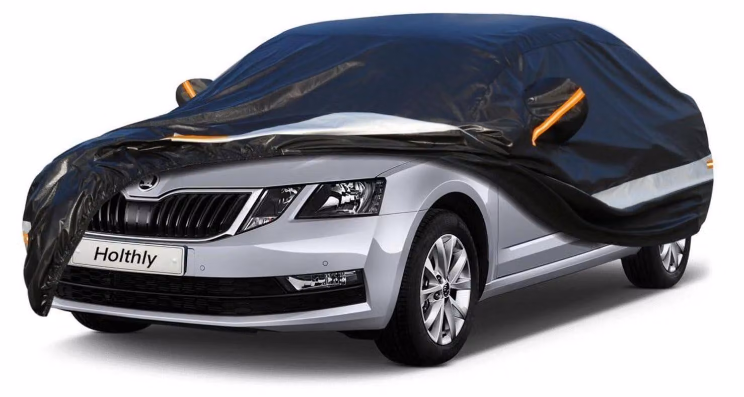 Copertura per auto, 10 strati, impermeabile e traspirante, per Skoda Octavia (1996-2023), colore nero