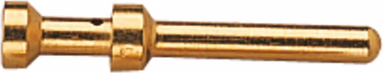 HARTING E-HMC Contatto a crimpare Perno di contatto (M) 4 mm² AWG12 oro, 1 pezzo Materiale lega di rame - 1 pezzo