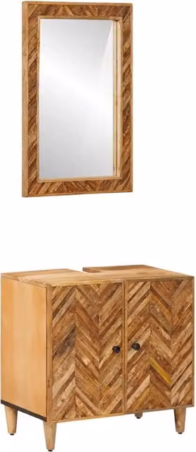 Set di Armadi da Bagno 2 pz 62 x 33 x 58 cm 3310177