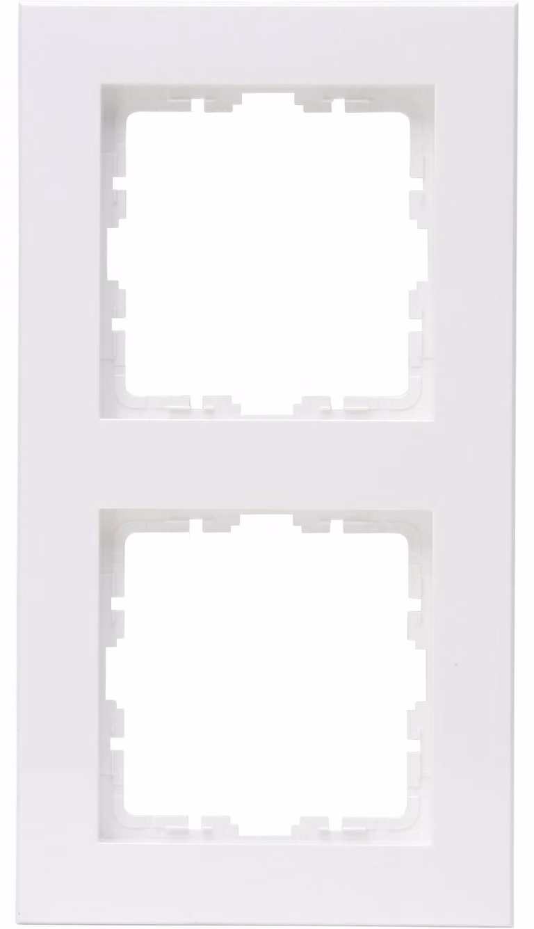Kopp HK07 PURE Cornice di copertura 406929008 doppia, bianco puro