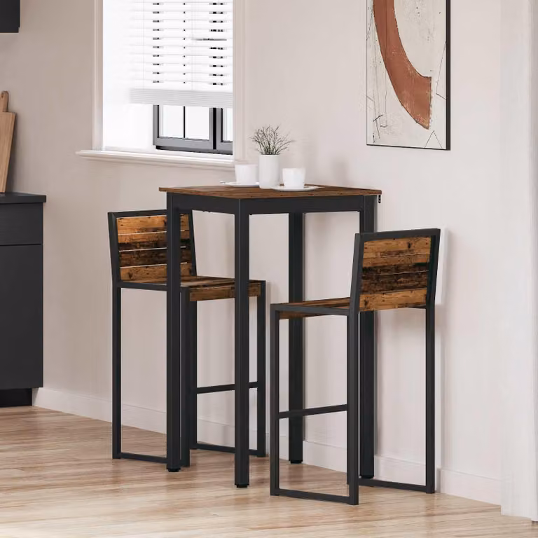 Maison Exclusive - Tavolino in legno composito, forma quadrata