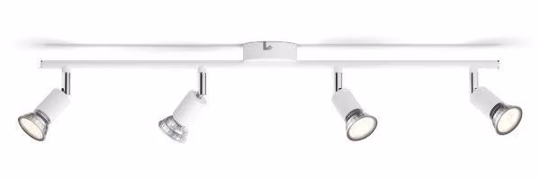 Philips 8719514465190 Limbali faretto da soffitto/spot 4xGU10 bianco
