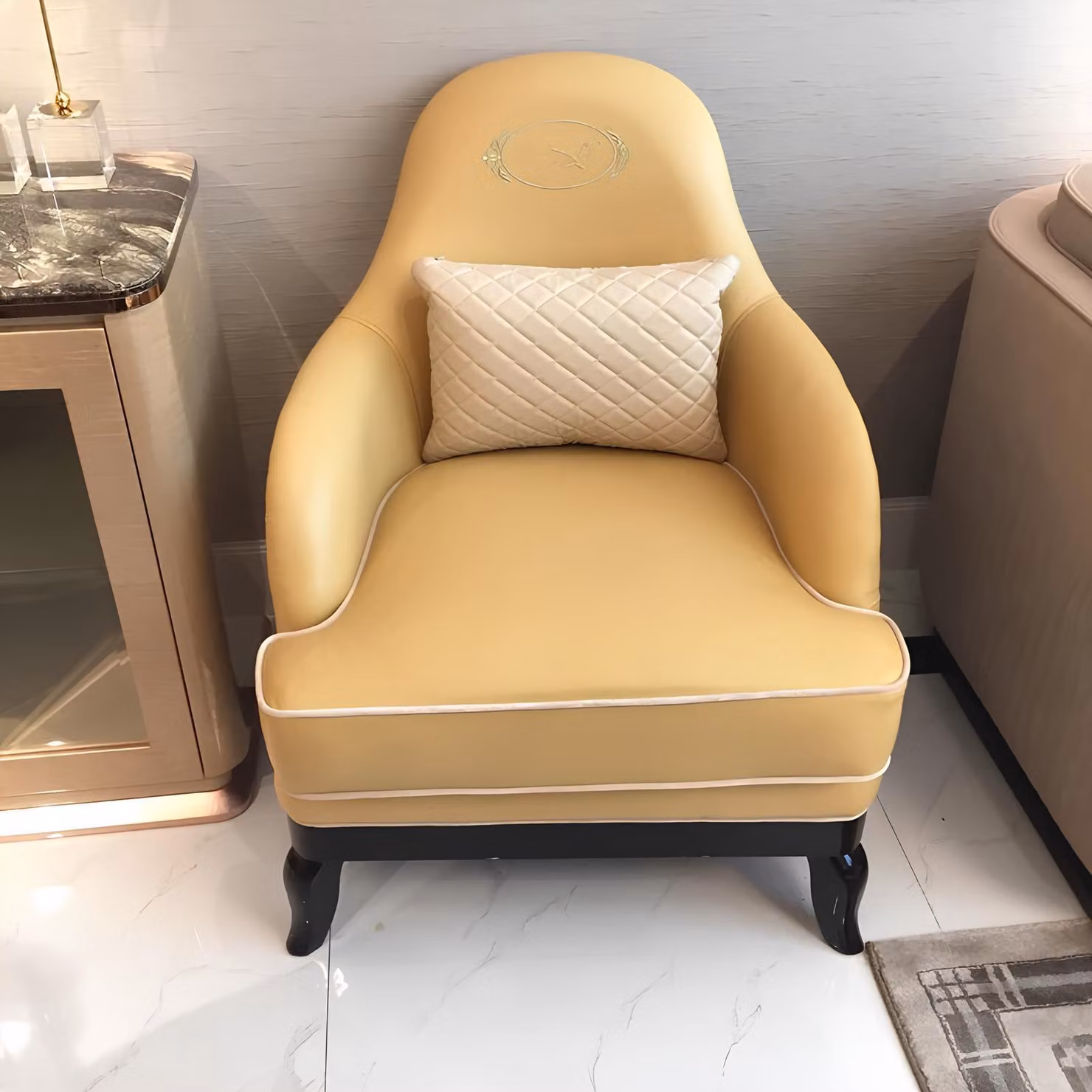 Sessel Lehn Sitz Polster Stuhl Designer Stühle Ein Sitzer Fernseh Lounge Club