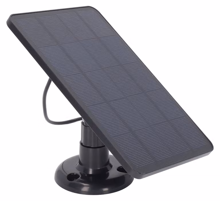Pannello solare per telecamera di sicurezza wireless, impermeabile, da 10W con micro USB per un'alimentazione continua
