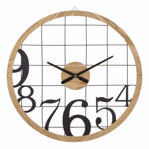 Orologi OROLOGIO DA MURO NUMBERS CM Ø 60X2,5 Mauro Ferretti