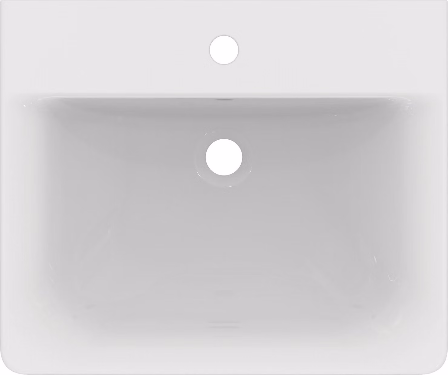 Ideal Standard Connect lavabo, 1 trou pour robinet, avec trop-plein, 550x460x175mm, E7139MA, E7139MA