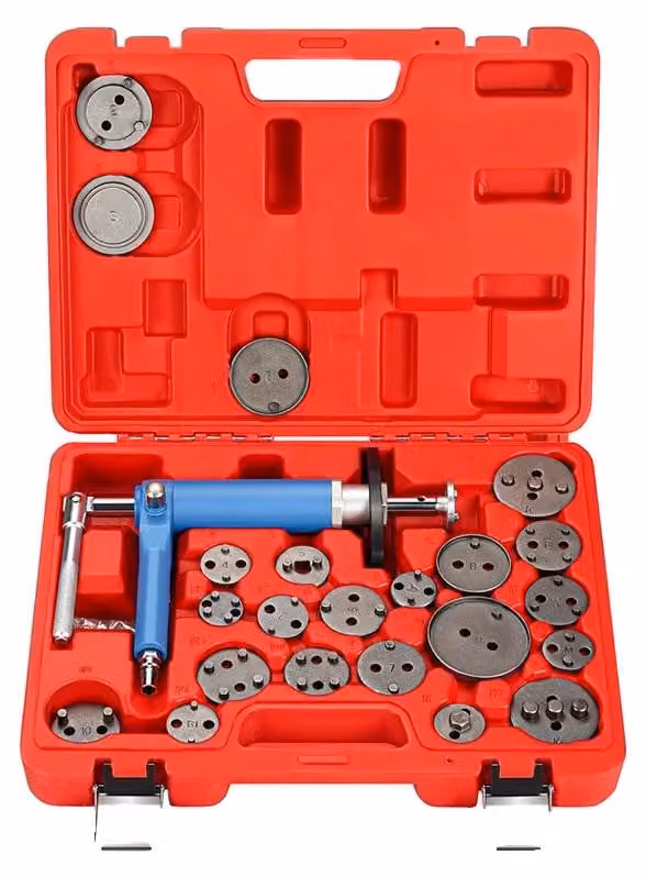 Set di strumenti per la compressione dei pistoni, design pneumatico, set da 23 pezzi, composto da 23 elementi