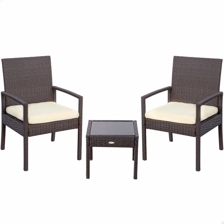 Tavolo con 2 poltrone Active