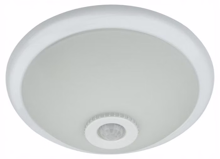 Vetro Plafon 2Xe27 40W Con Sensore Pir