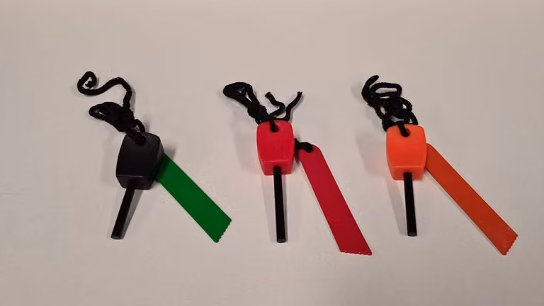 Go Go Gadget – Bastoncini di magnesio – Kit di sopravvivenza – Accendifuoco – 1 set composto da 3 pezzi
