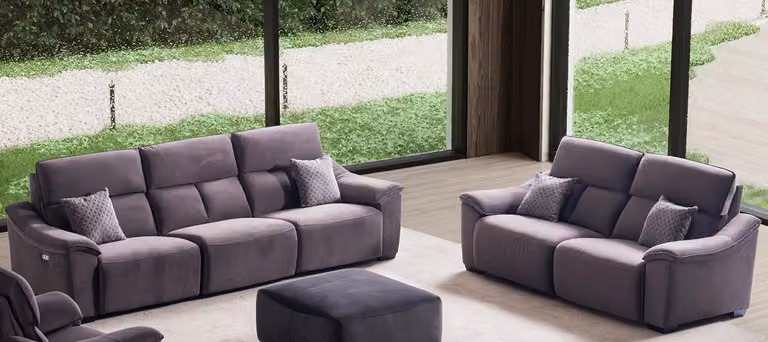 Sofagarnitur 3+2 Sitzer Set Design Sofa Polster Couchen Couch Modern Luxus
