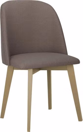Sedia da cucina imbottita AFTON 5 - rovere sonoma / marrone 1