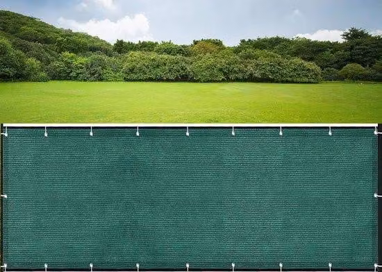 Recinzione da giardino - Divisorio per balcone in rete metallica - Per garantire la privacy - Resistente ai raggi UV e all'acqua - 65 x 650 cm - Verde scuro