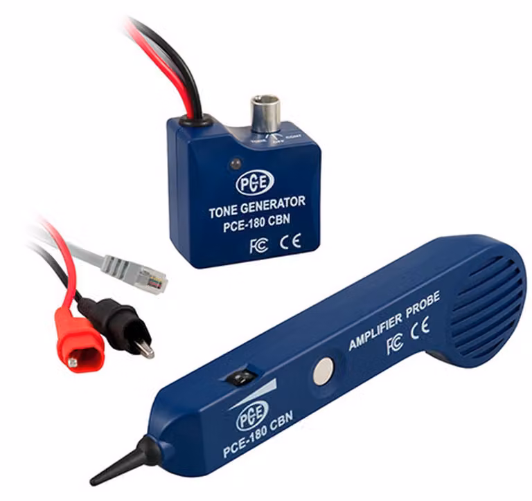 Cercacavi PCE Tester per cavi PCE-180 CBN Cercacavi tascabile