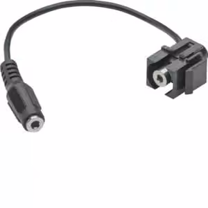 Inserto Hager Keystone per jack stereo da 3,5 mm GMKAUDIO1