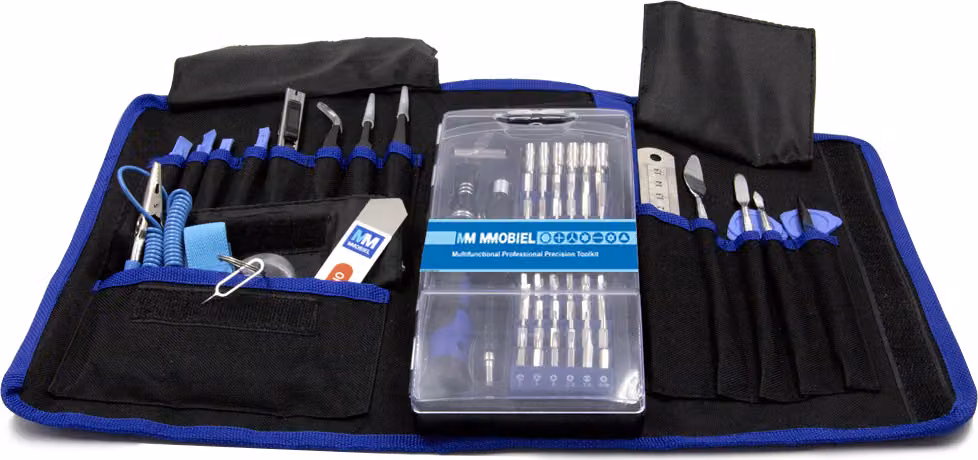 MMOBIEL Cacciavite magnetico strumento di riparazione 80 in 1 per dispositivi tecnici