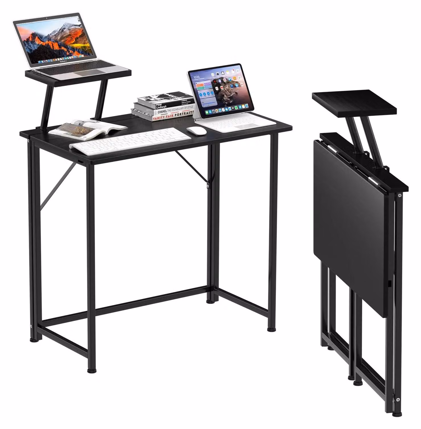 Piccola scrivania da 80 x 45 cm, ideale per l'ufficio domestico
