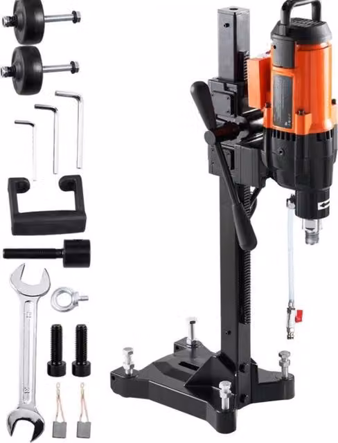 Macchina da forare magnetica con diamante da 2500 W, 0-750 giri/min, colore nero
