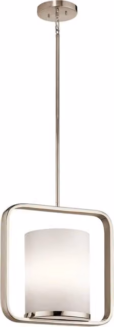 Sospensione City Loft nichel lucido 1xE27 60W Kichler