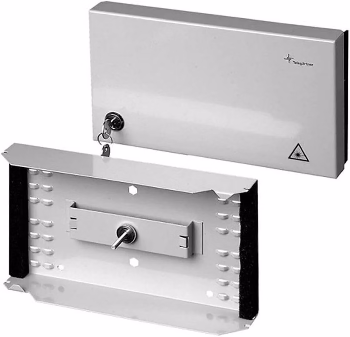 Telegärtner scatola di giunzione compatta in fibra ottica W/H/D 265x150x57mm 100022181