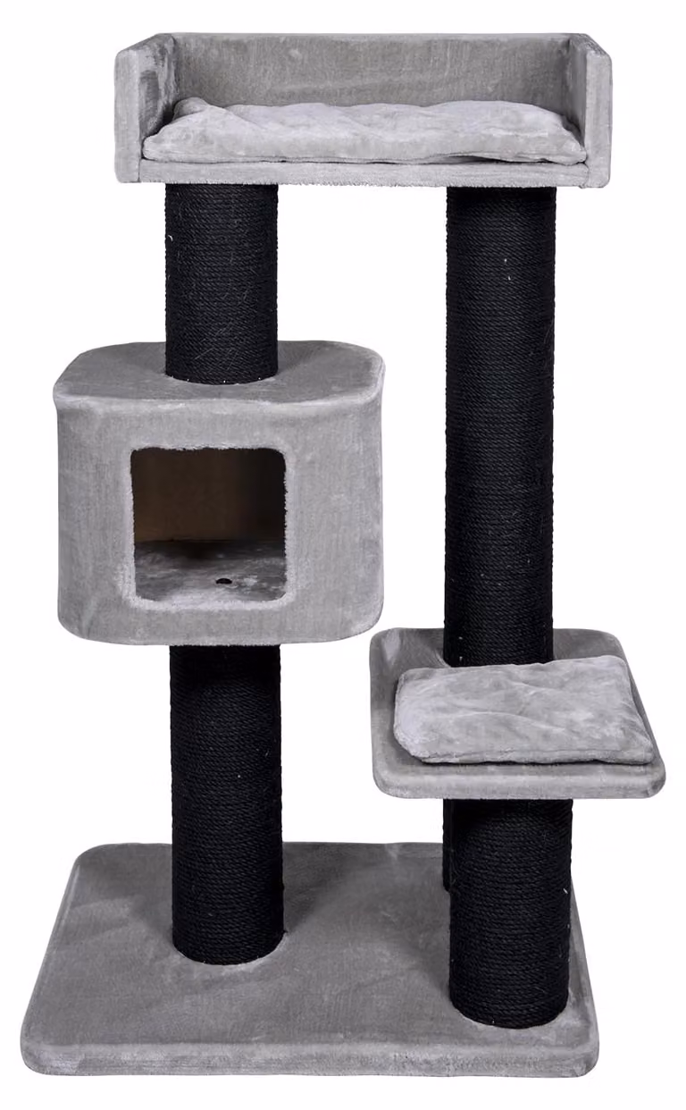JACK AND VANILLA, albero per graffiare moderno per gatti, design elegante e resistente