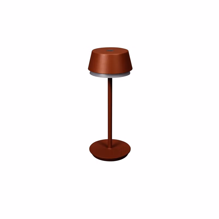 Konstsmide 7830-960 Lyon Lampada da tavolo USB 2700/3000/4000K/RGB dimmerabile terracotta