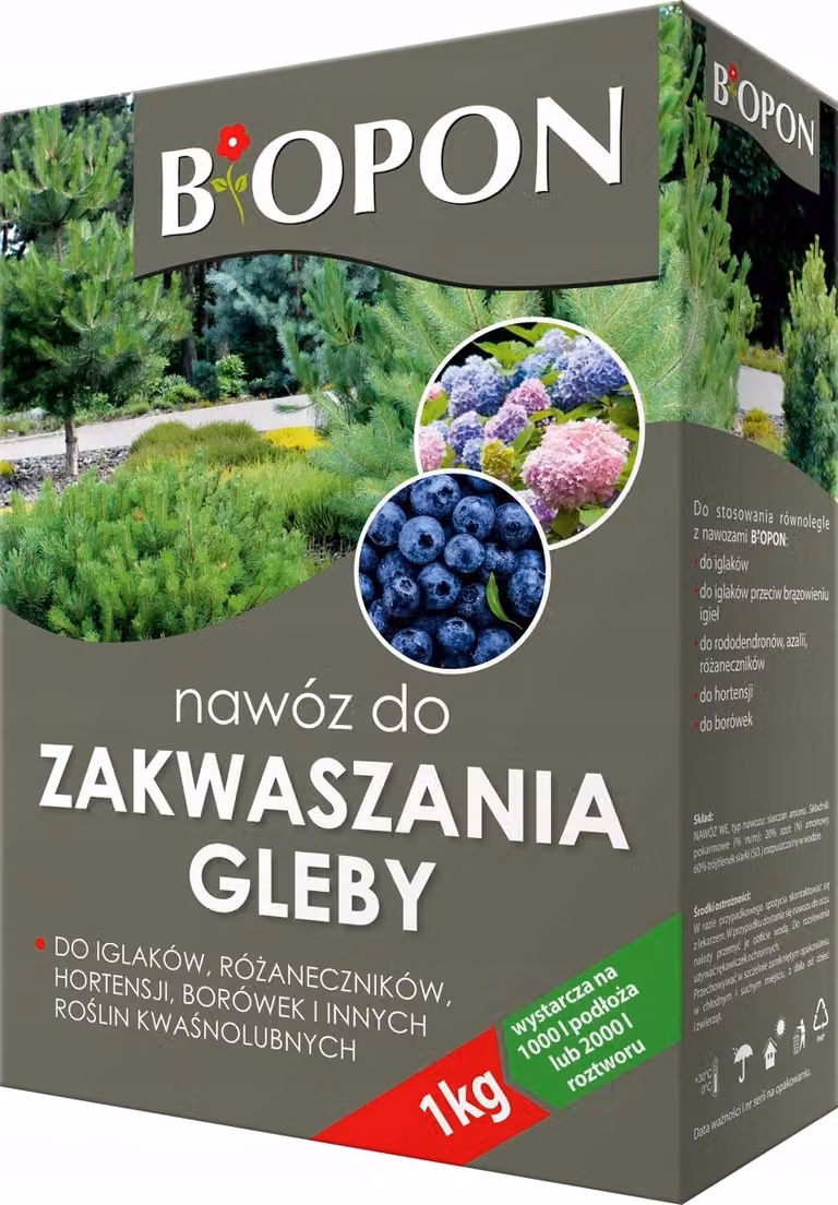 Fertilizzante in granuli Acidificante del terreno 1 kg
