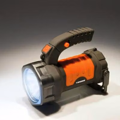 Torcia ricaricabile Tiross 3W Led+3W Cob
