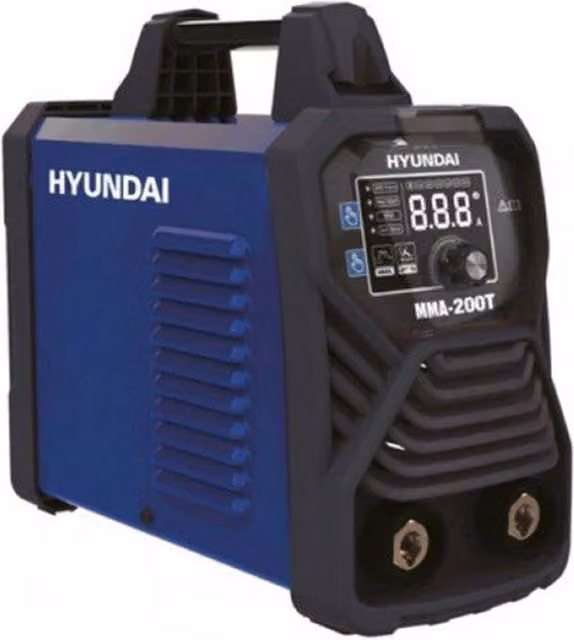 Saldatrice Inverter Hyundai MMA-200T Compatta Blu