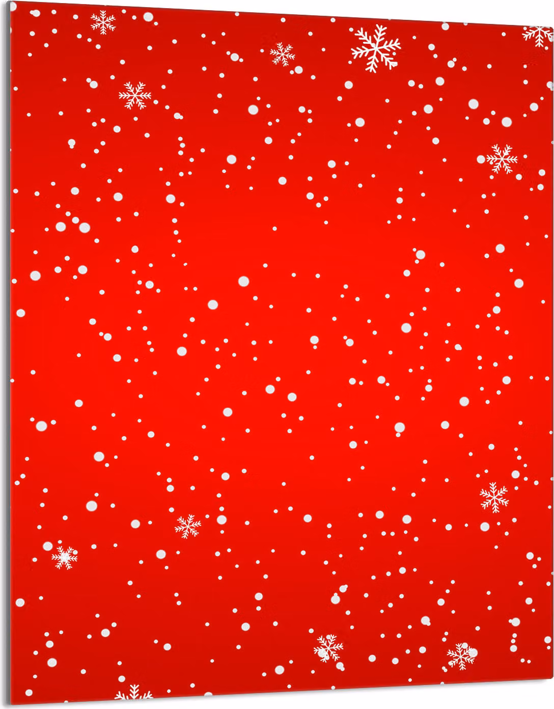 Piastra copri fornelli 40x52 Piastra copri piano cottura in Vetroceramica alzatina in vetro tagliere decorativo, rosso vacanze