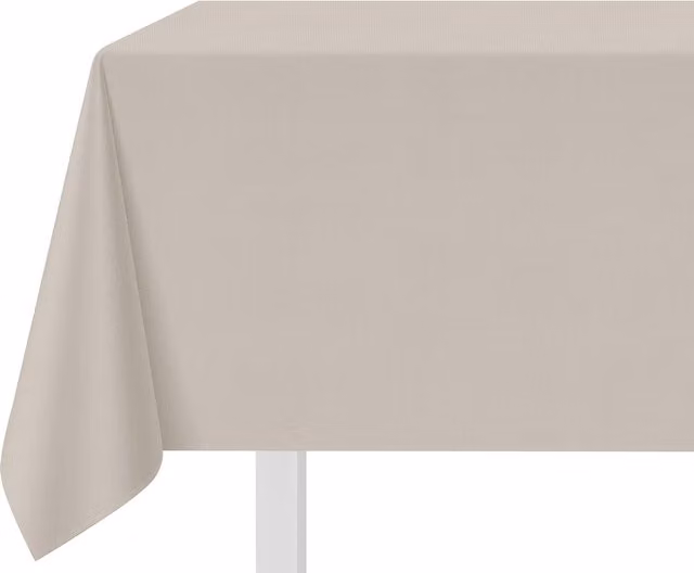 Tovaglia antimacchia e idrorepellente KASANOVA in poliestere grigio melange L: 140 cm, P: 320 cm
