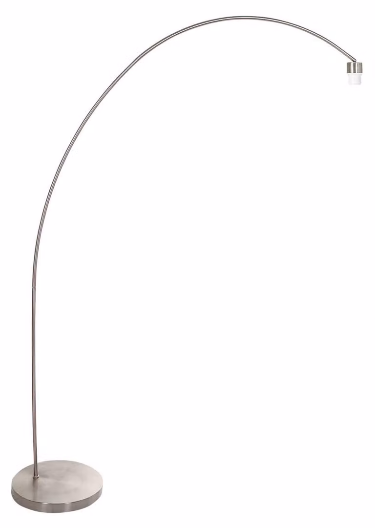 Lampada da terra - acciaio - Solva - plastica metallo - apparecchio singolo - E27 - 3410ST - Mexlite