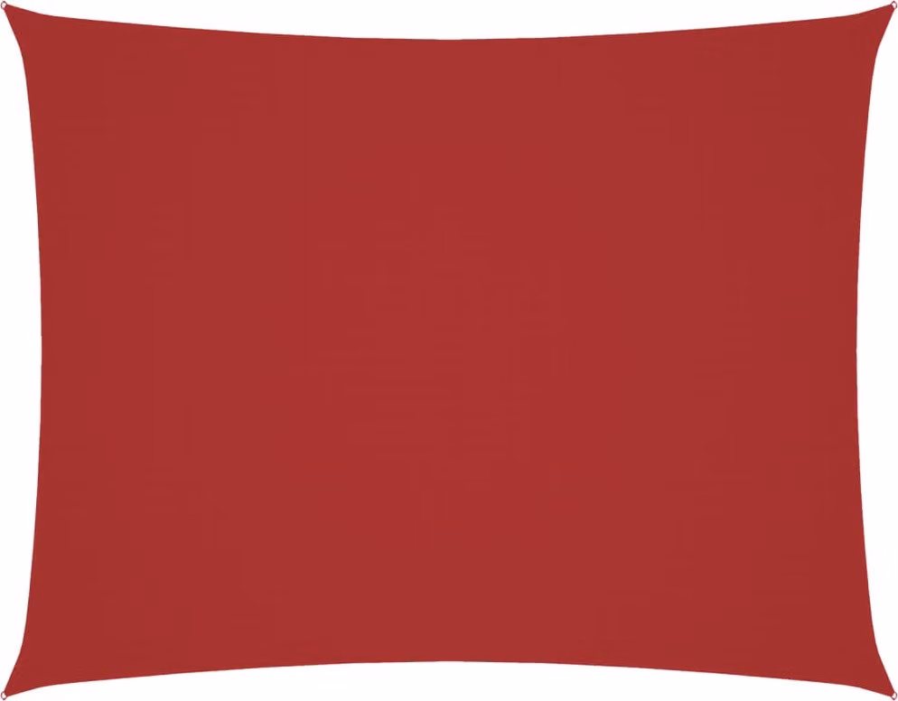 Parasole a Vela Oxford Rettangolare 2,5x4 m Rosso