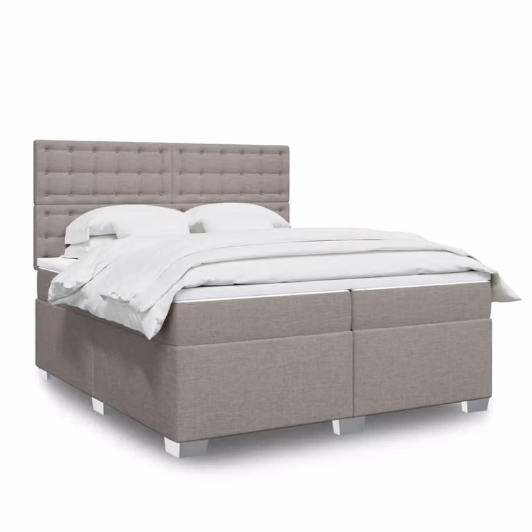vidaXL Letto Ibrido con Materasso in Tessuto e Struttura in Legno di Pino, L/P: 200 x 200 cm