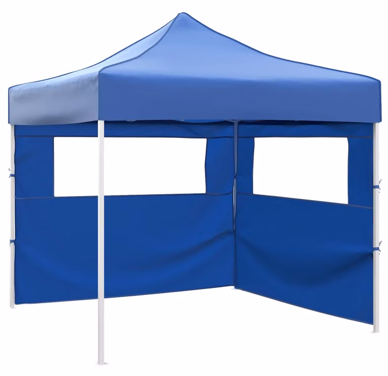 Tenda Party Blu 291 x 291 x 315 cm Tessuto Oxford