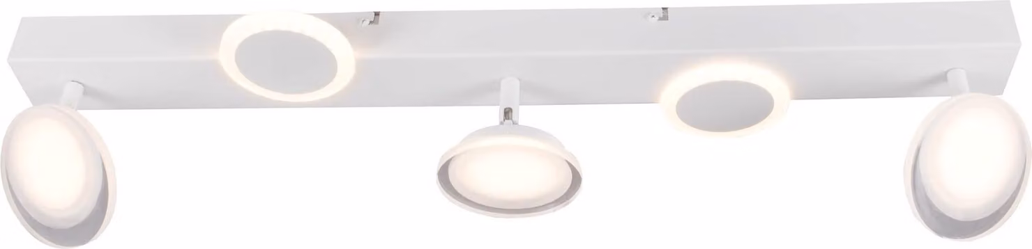 BRILLIANT Meriza LED spotlight bar 3flg bianco bianco G99555/05